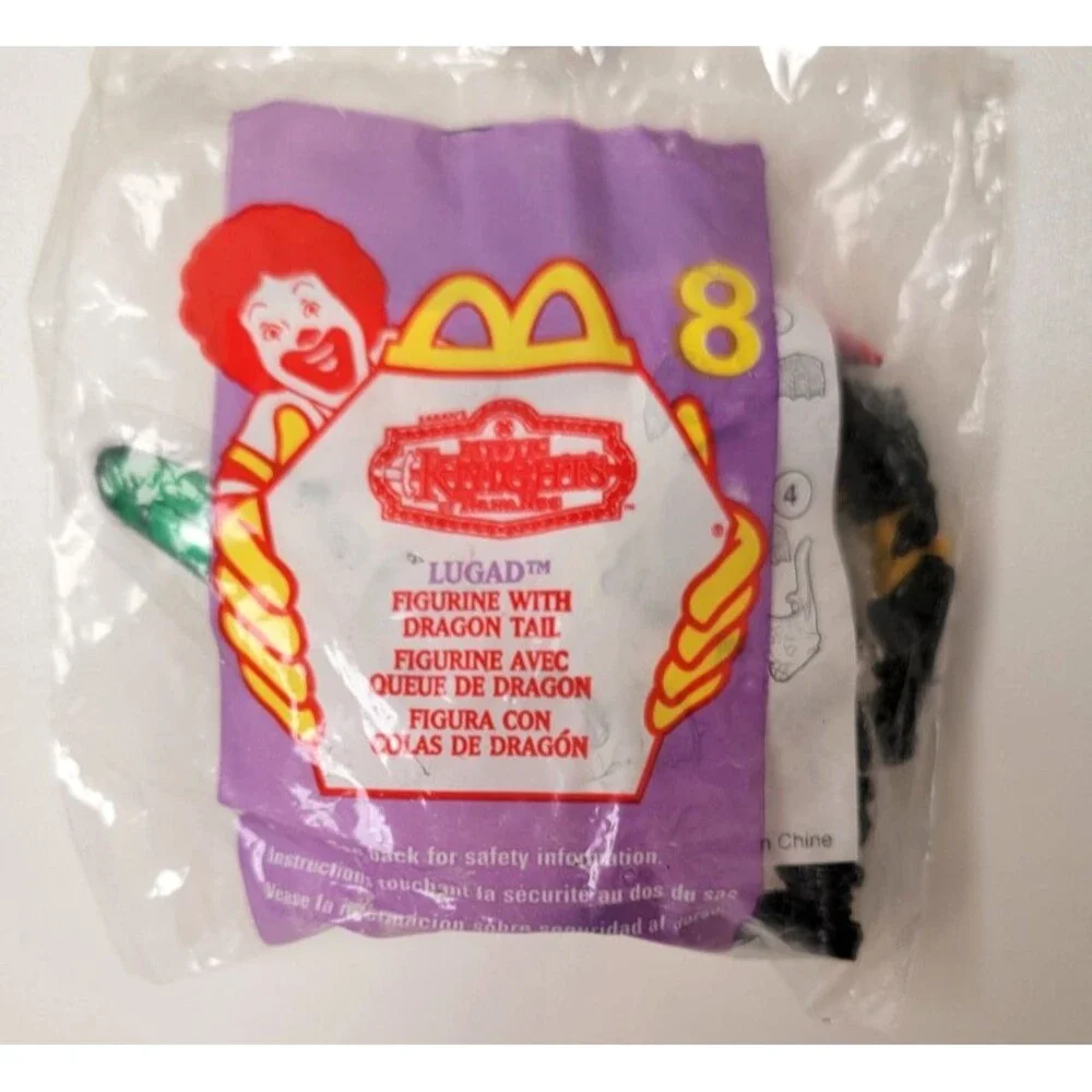 1999 McDonald's Happy Meal Toy - Lugad With Dragon Tail #8 | Mystic Knights NIB